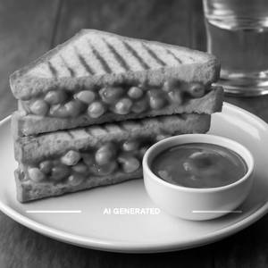 Corn Schezwan Sandwich