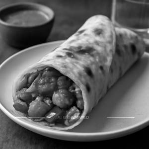 Chilli Chicken Kathi Roll