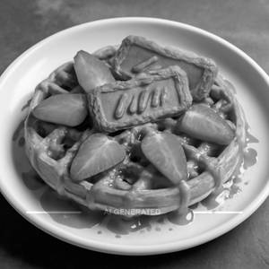 Lotus Biscoff Waffle