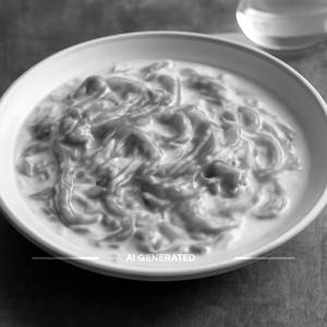 Cream and onion