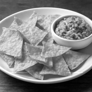 Nachos with dip