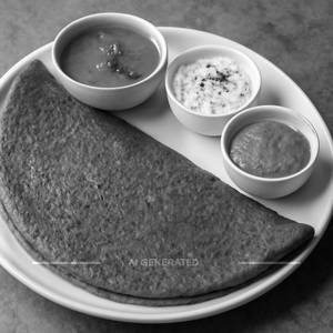 Ragi Plain Dosa