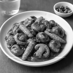 Mushroom & Baby Corn In Chilli Sauce