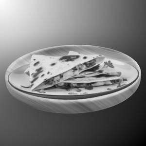 Mushroom & Soya Keema Quesadila