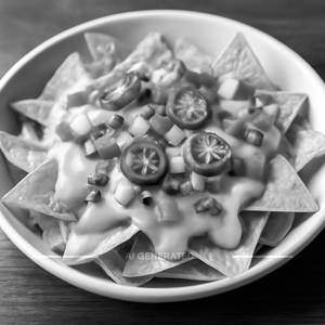 Cheesy Nachos