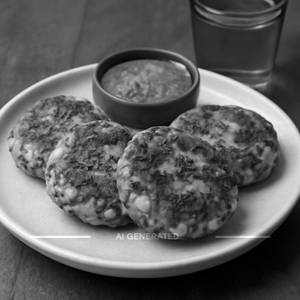 Methi corn tikki
