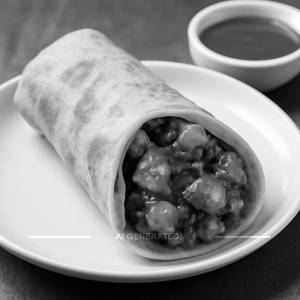 Egg manchurian roll