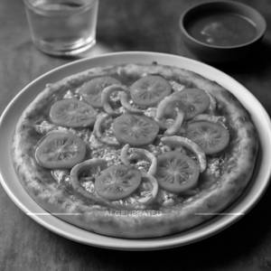 Onion Tomato Pizza