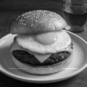 Egg burger