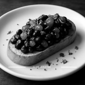 Black Bean Bruschetta