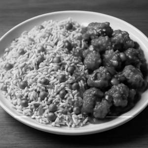 Chicken Fried Rice With Chilli Chicken