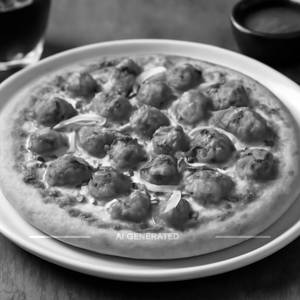 Chicken peri peri pizza