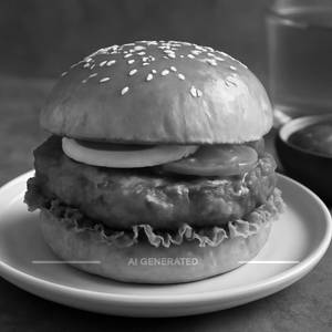 Chicken Schezwan Burger