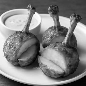 Chicken Apple Lollipop