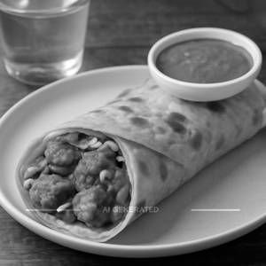 Chicken Tikka Roll (2 Pcs)