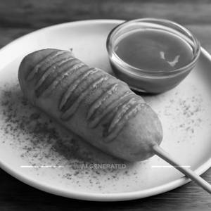 Peri peri corn dog