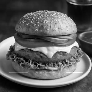 Veg crunchy cheese burger