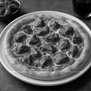 Tandoori chicken pizza