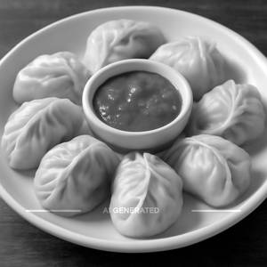 Veg steam momos