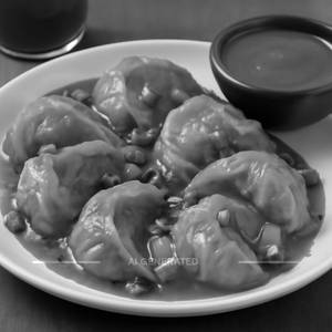 Veg chilli momos [6 pieces]      