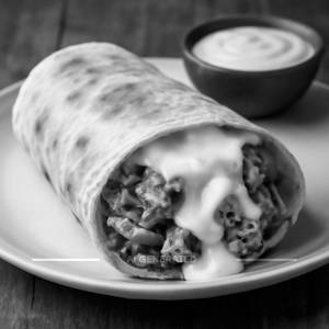 Cheesy Chicken Shawarma 