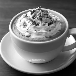 Mocha hot coffee