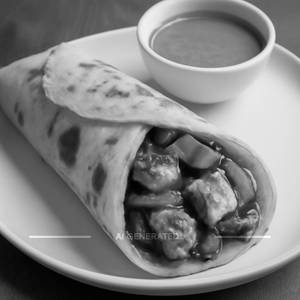 Paneer Chilly Roll