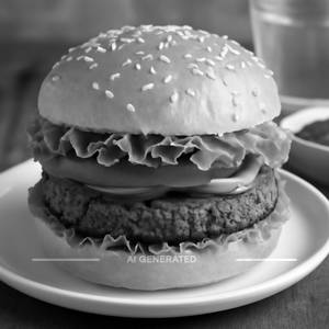 Veg classic burger