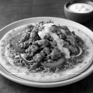 Open Chicken Shawarma