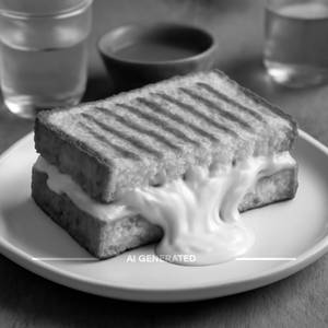 Cheese burst sandwich