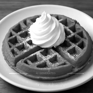 Red Velvet  Waffle