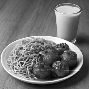 Noodles + Manchurian
