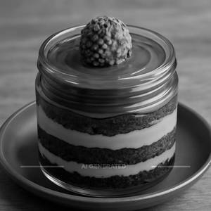 Ferrero Rocher Jar Cake