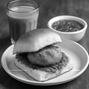 Schezwan Vada Pav