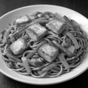 Paneer noodles