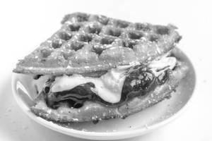 Strawberry Cheese Waffle
