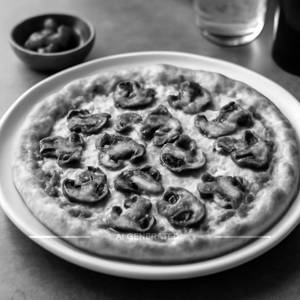 Mushroom Pizza