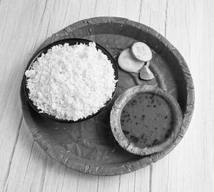 White Rice with (Only Nonveg Gravy)