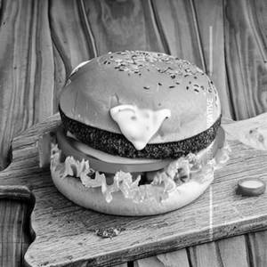 Veg cheese burger