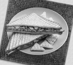 Masala Paneer Sandwich