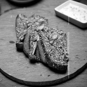 Chicken sesame toast