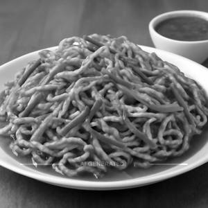 Veg Triple Schezwan Fried Noodles