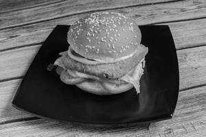 Brown Bun Burger 