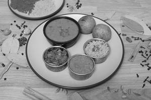 Mini Dal Baati Thali