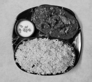 Bagara Rice With Gongura Chicken