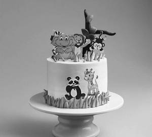 Jungle Theme Cake