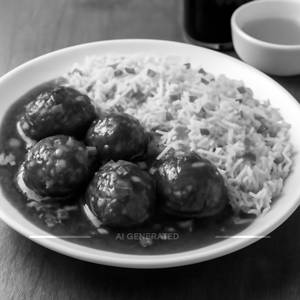 Rice Manchurian Combo