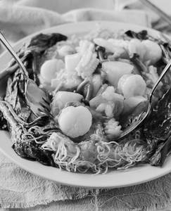 Seafood Pan Fried Noodles