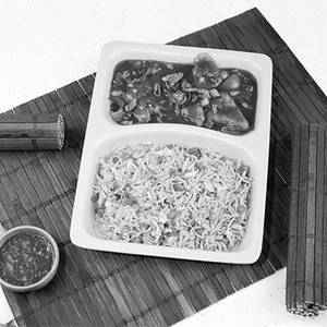 Veg Fried Rice with Chilli Paneer