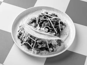 Black Bean Softshell Tacos (H)